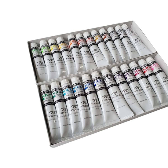 Nicker - Poster Colours - Set of 24 Colours - 20mL Tubes - Item #PT20M –  Gwartzman's Art Supplies